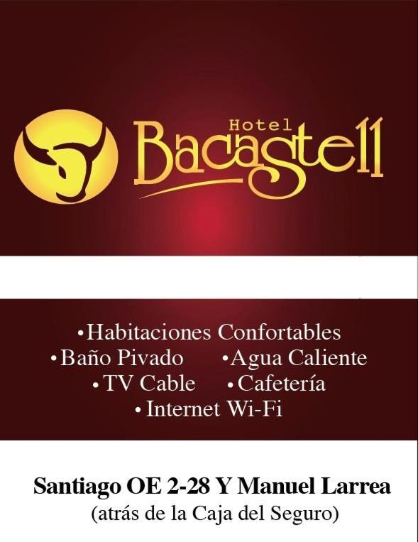 קיטו Hotel Bacastell מראה חיצוני תמונה